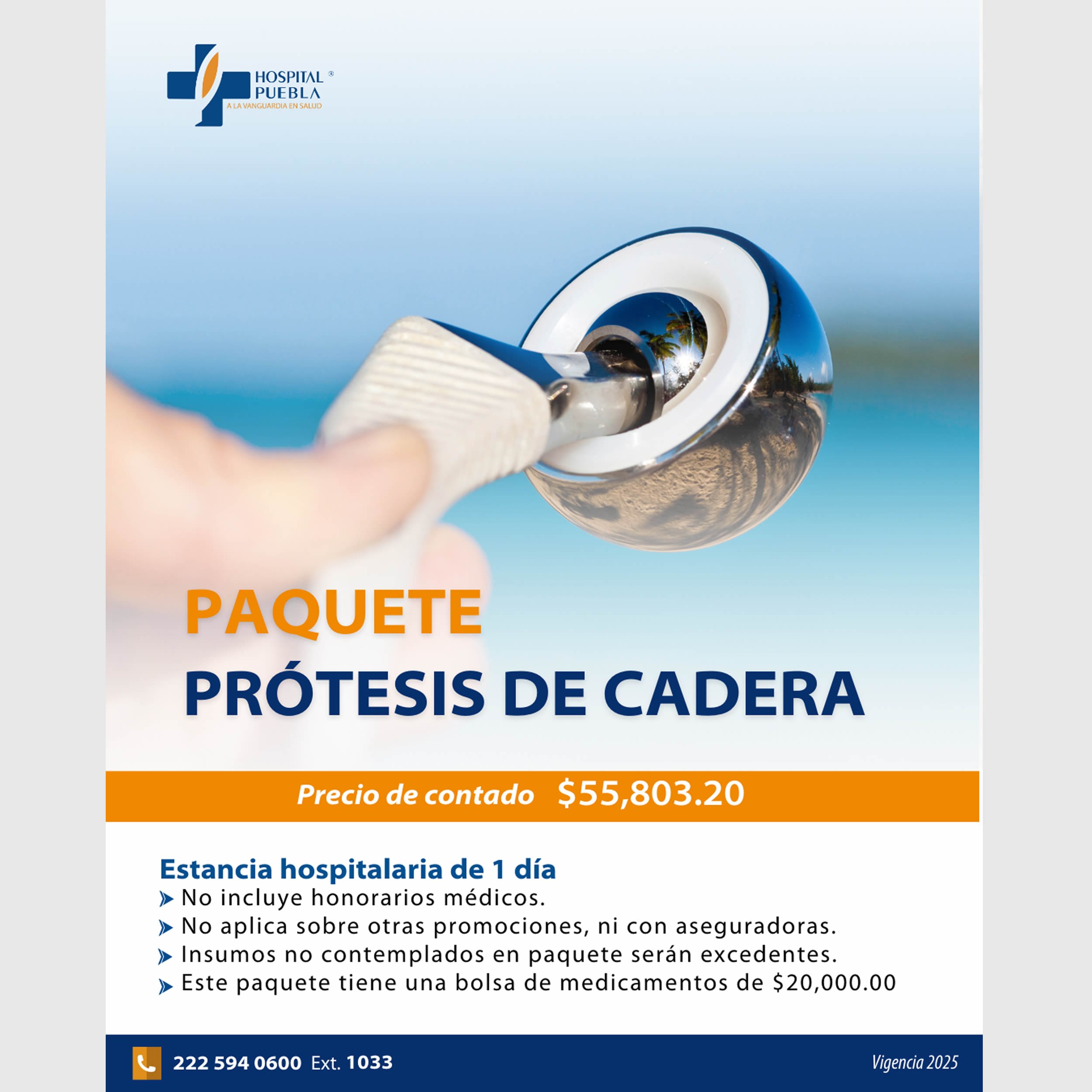 Paquete de Prótesis de Cadera